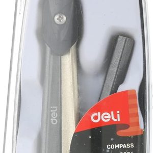 برجل Deli قطعتين بمقبض مريح في علبة بلاستيك