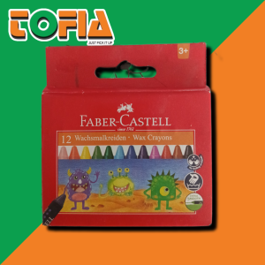 اقلام شمعية فابر كاستل (Faber-Castell) – هيلو، 12 لون