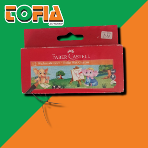 اقلام شمعية فابر كاستل (Faber-Castell) – 12 لون